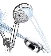KINSE High Pressure Shower Head with Hose,9-Mode Handheld Shower